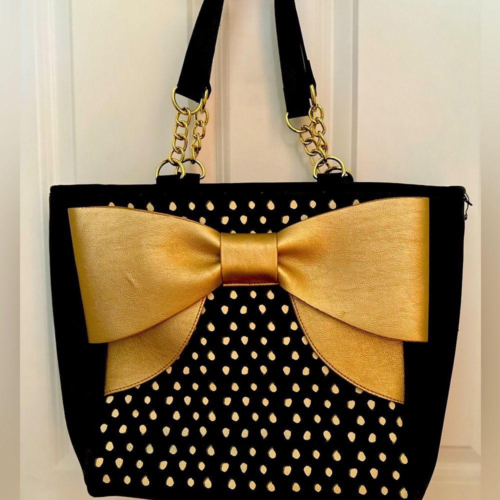 Betsey Johnson Purse with Bow
